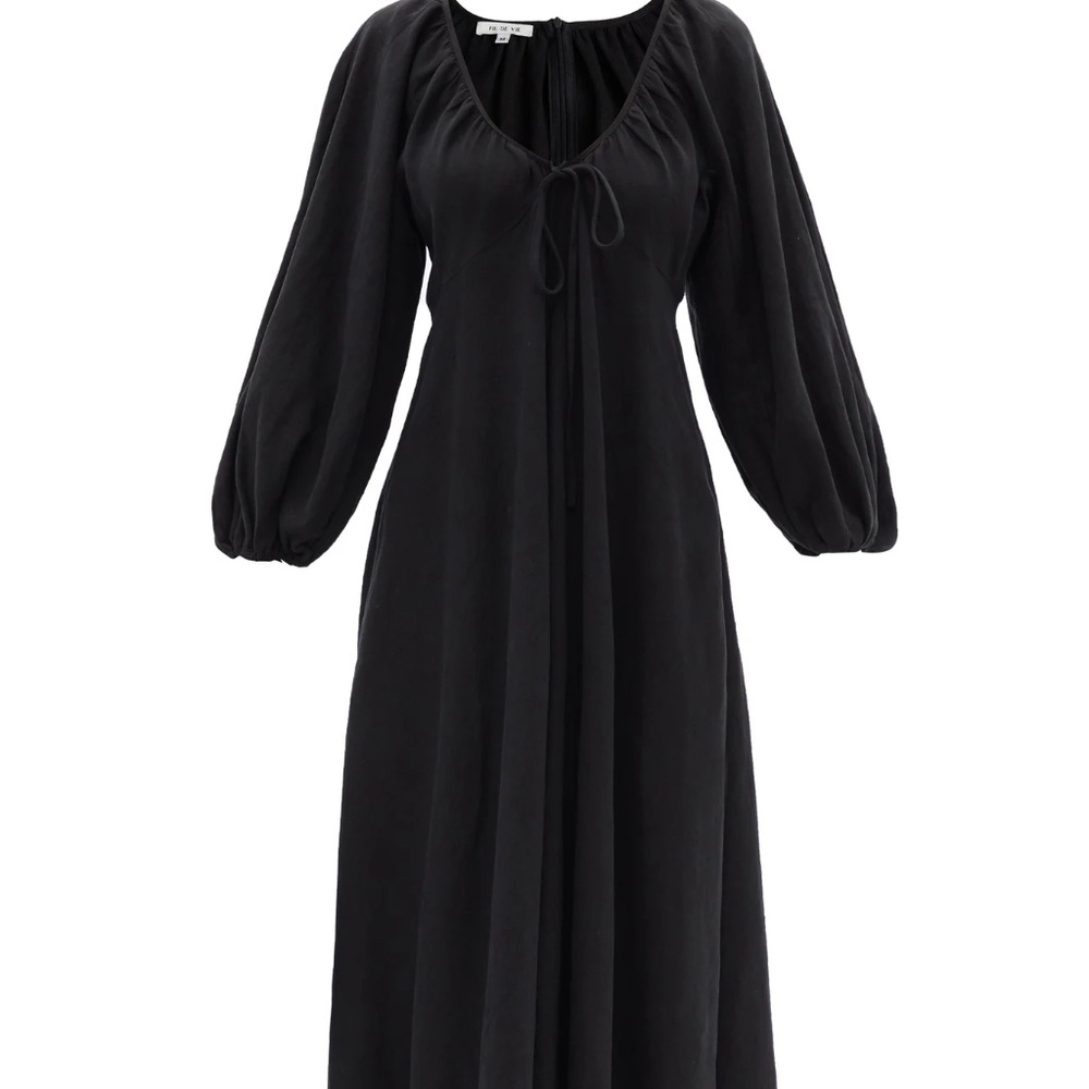 Fil De Vie Linen Maxi Dress